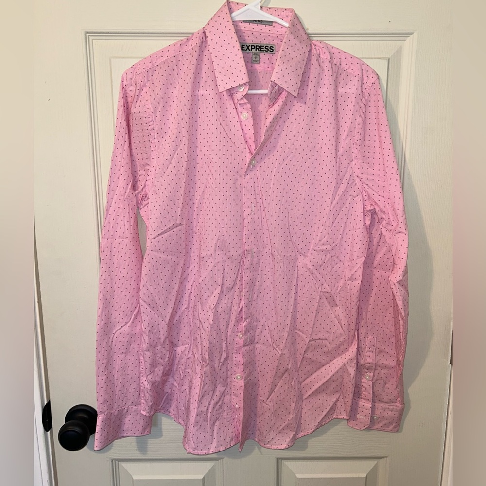 Express Men’s Pink Button Down
